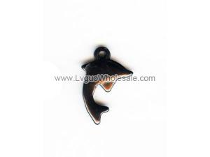 Hematite Charms Dolphin